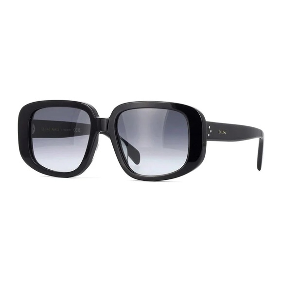 Celine sunglasses CL40299U 01B Shiny Black/Smoke Gradient - Picture 1 of 1